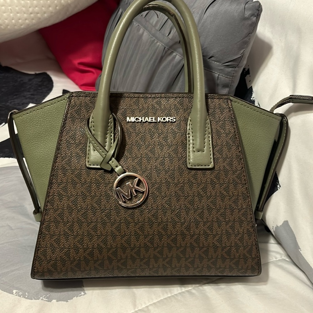 Army green Micheal kors bag